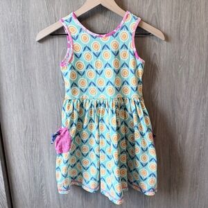 Wildflowers Clothing Floral Pocket Dress Girls 8 Multicolor Boho Retro Whimsical